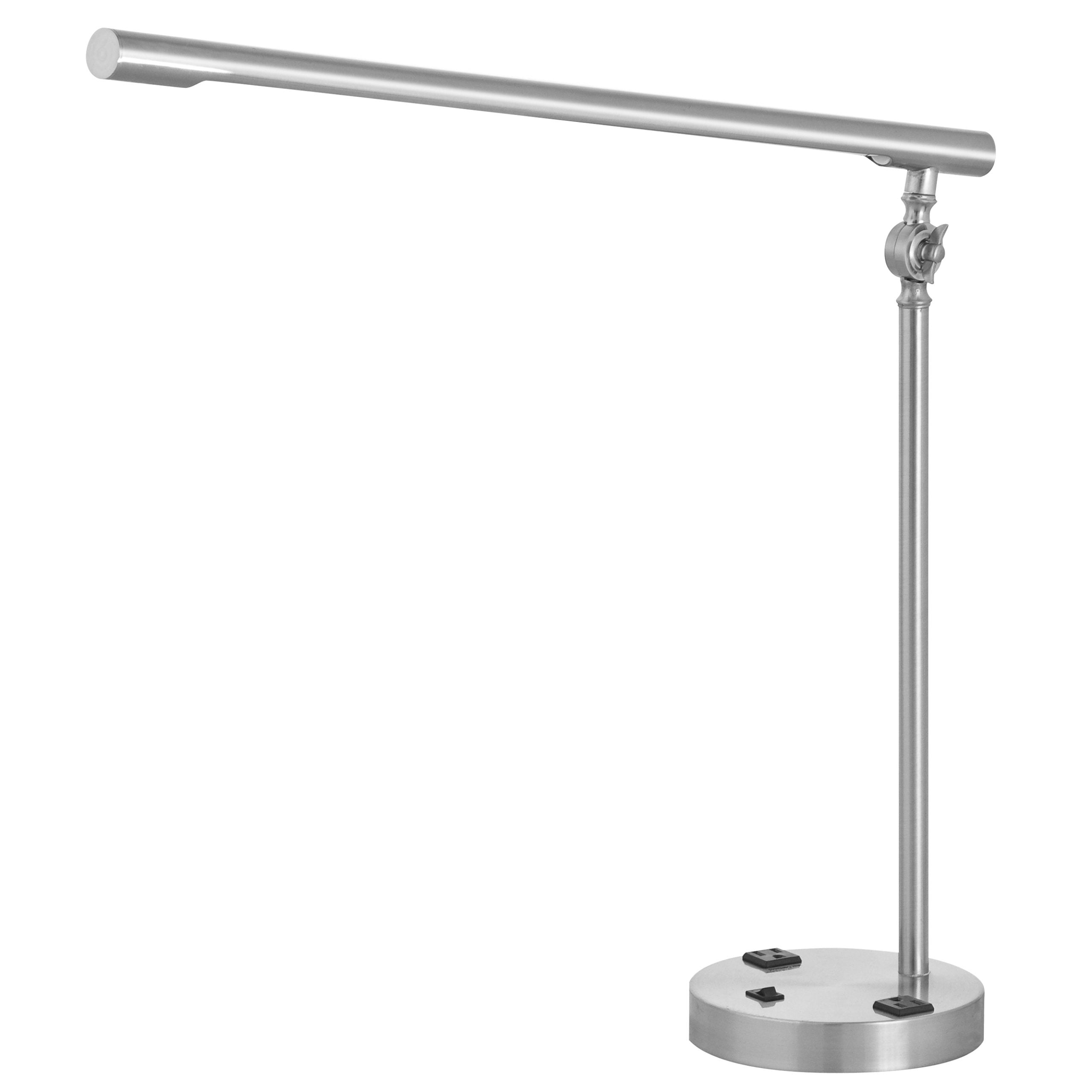 Prestige Desk Lamp with 2 Outlets