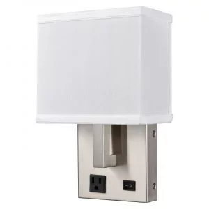 Gatsby Single Wall Lamp with 1 Outlet