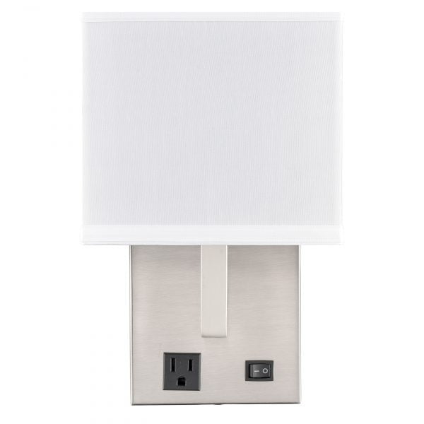 Gatsby Single Wall Lamp with 1 Outlet