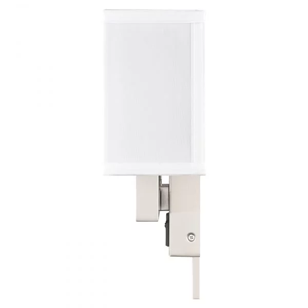 Gatsby Double Wall Lamp with Cord Cover & 2 Outlets
