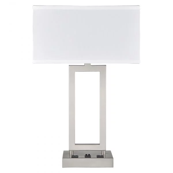 Gatsby Desk Lamp with 2 Outlets