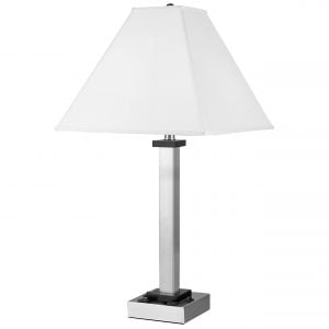 Andaaz Twin Table Lamp with 2 Outlets