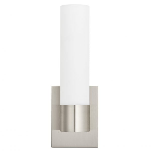LED Brushed Nickel Wall Sconce