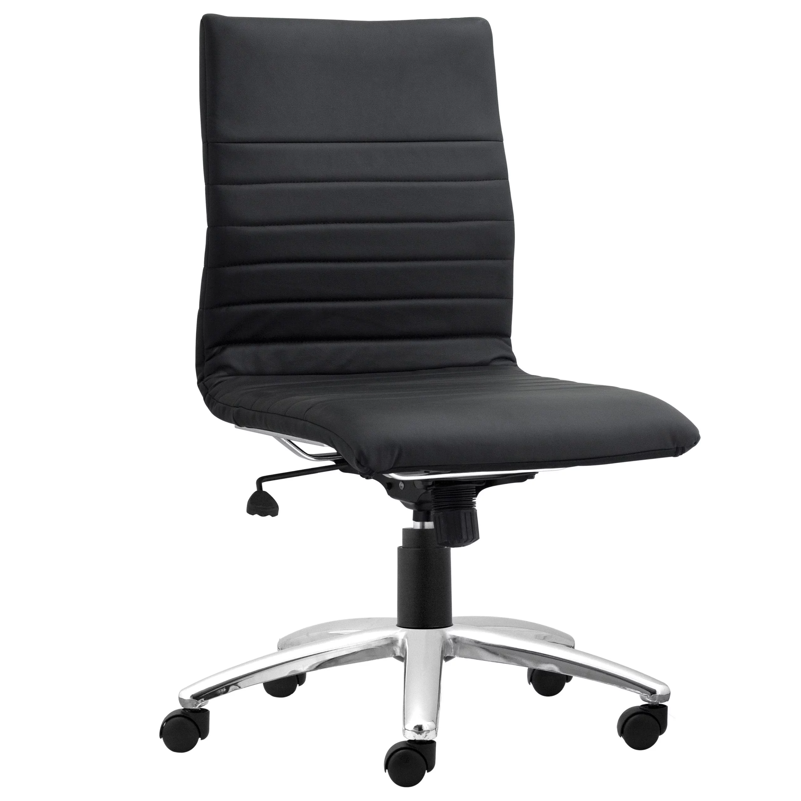 Modena Armless Task Chair - Black